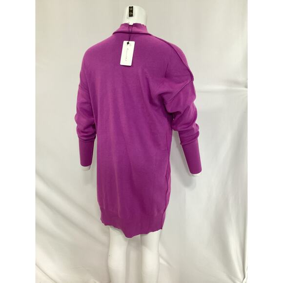 Line & Dot 'Mimi' Purple Turtleneck Dress Size S - NWT - Picture 3 of 4